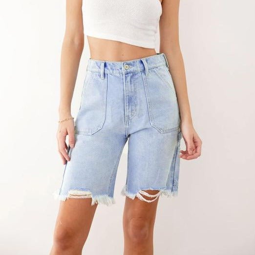 KanCan 1990 Boyfriend Shorts - 260 Broadway Boutique