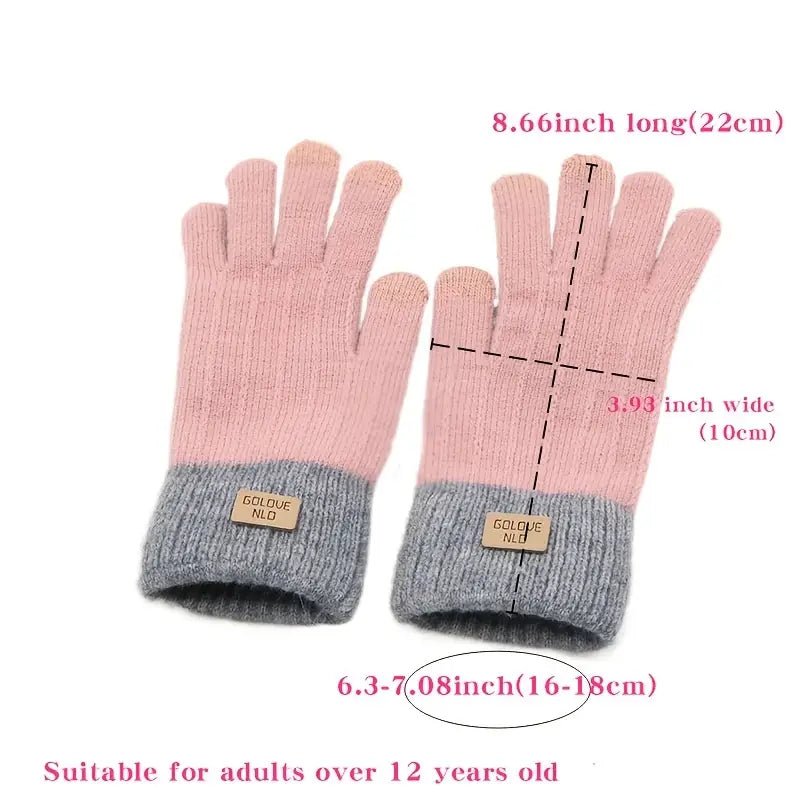 Knitted Gloves (Multiple Colors) - 260 Broadway Boutique