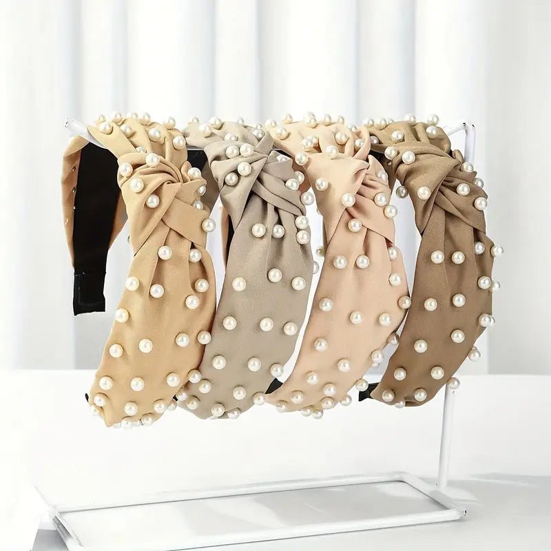 Knotted Fabric Headbands (4 Colors) - 260 Broadway Boutique