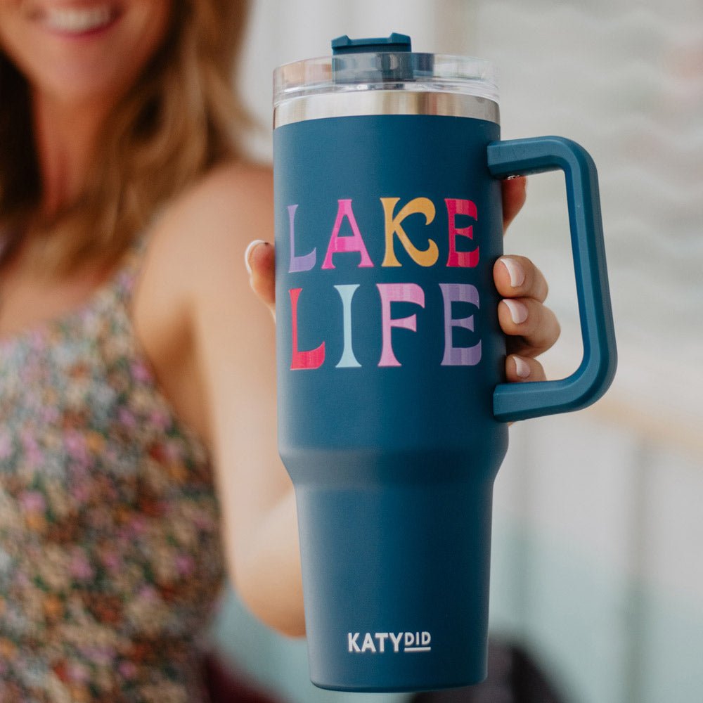 Lake Life Stainless Steel Tumbler Cup - 260 Broadway Boutique