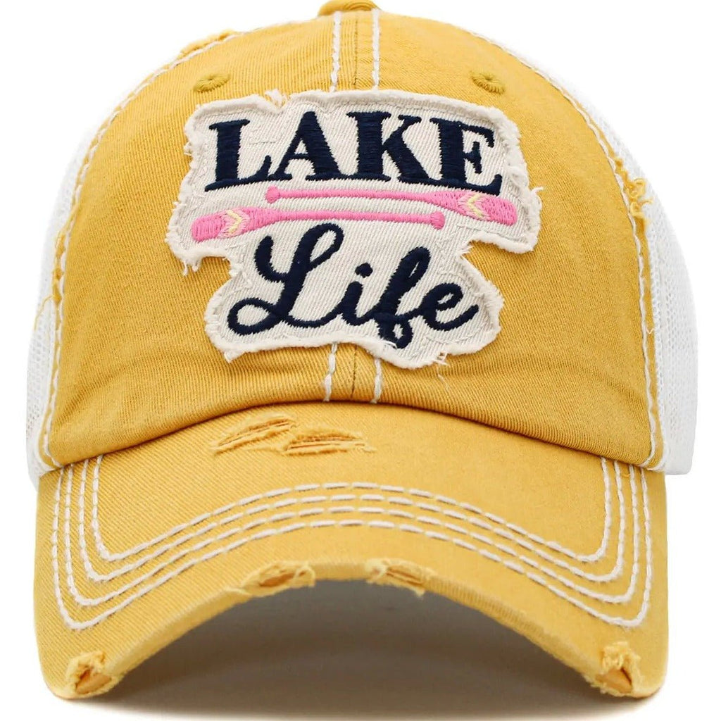 Lake Life Vintage Hat - 260 Broadway Boutique