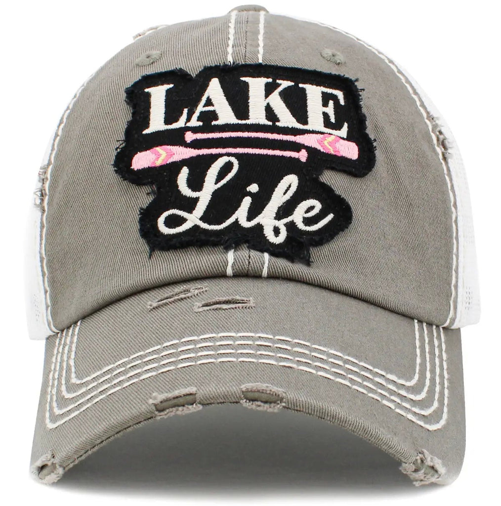 Lake Life Vintage Hat - 260 Broadway Boutique