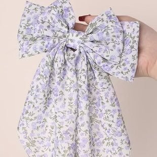 Lavender Hair Ribbon - 260 Broadway Boutique