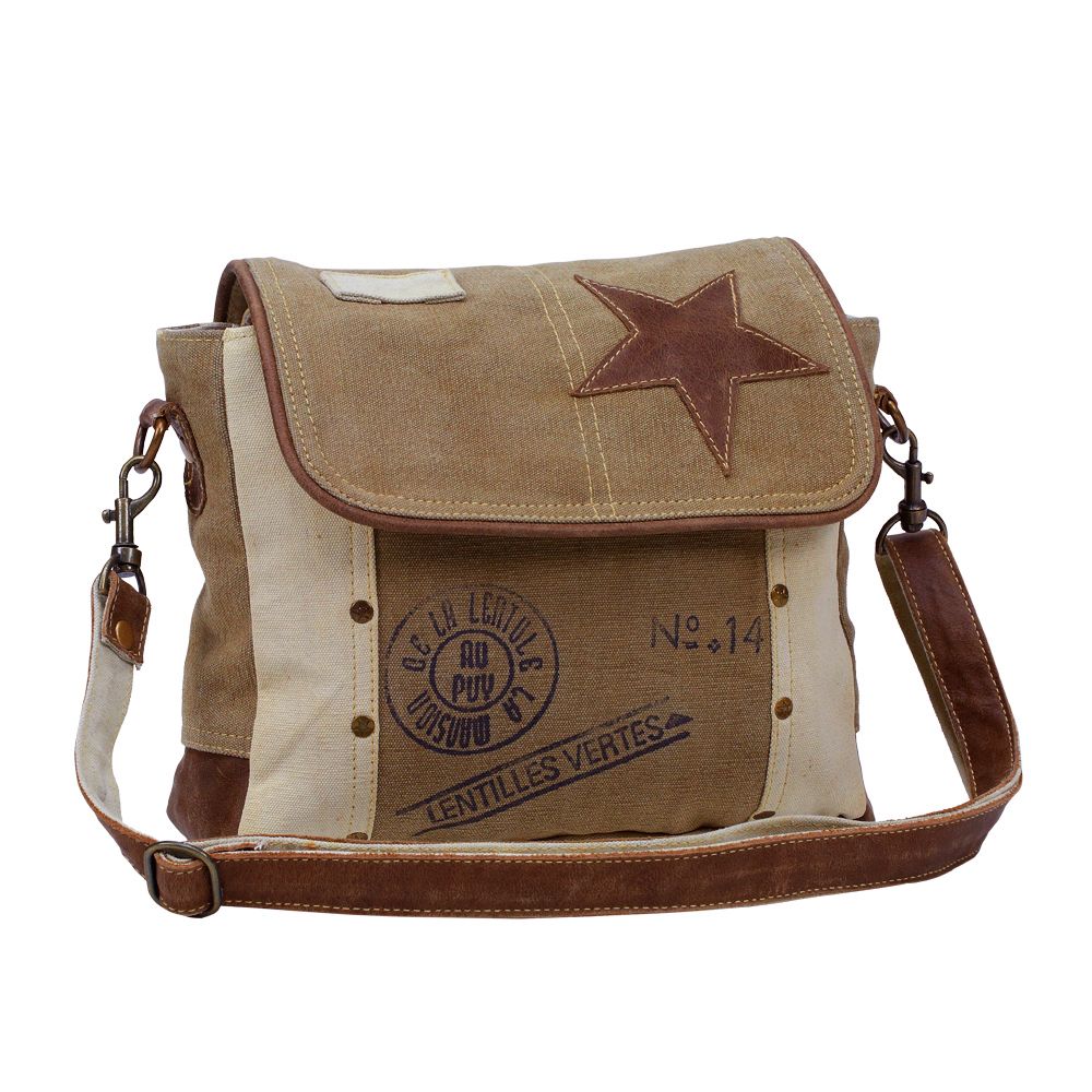 Leather Star Shoulder Bag - 260 Broadway Boutique