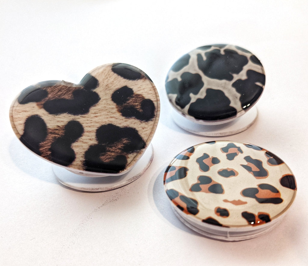 Leopard Pop Socket - 260 Broadway Boutique