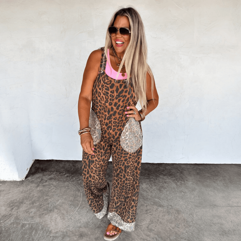 Leopard Romper🐆 - 260 Broadway Boutique