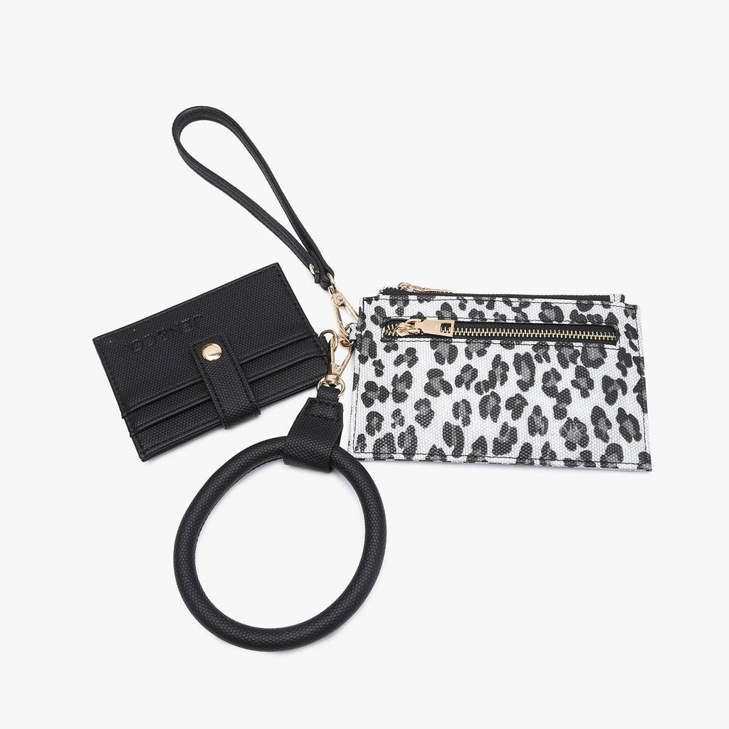 Libby Cheetah Double Wallet Bangle - 260 Broadway Boutique