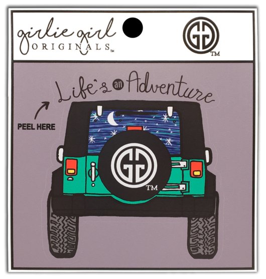 Life's An Adventure Decal - 260 Broadway Boutique