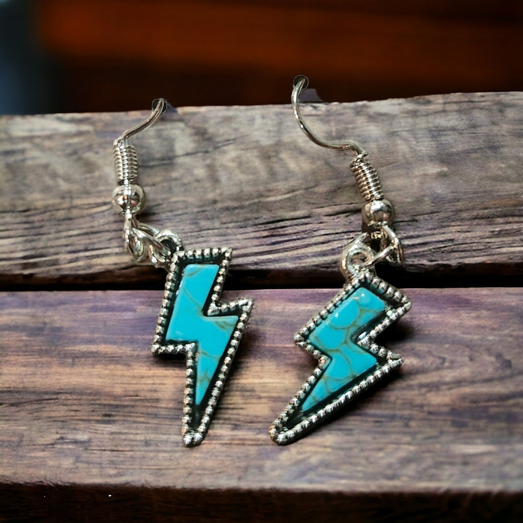 Lightening Bolt Earrings - 260 Broadway Boutique