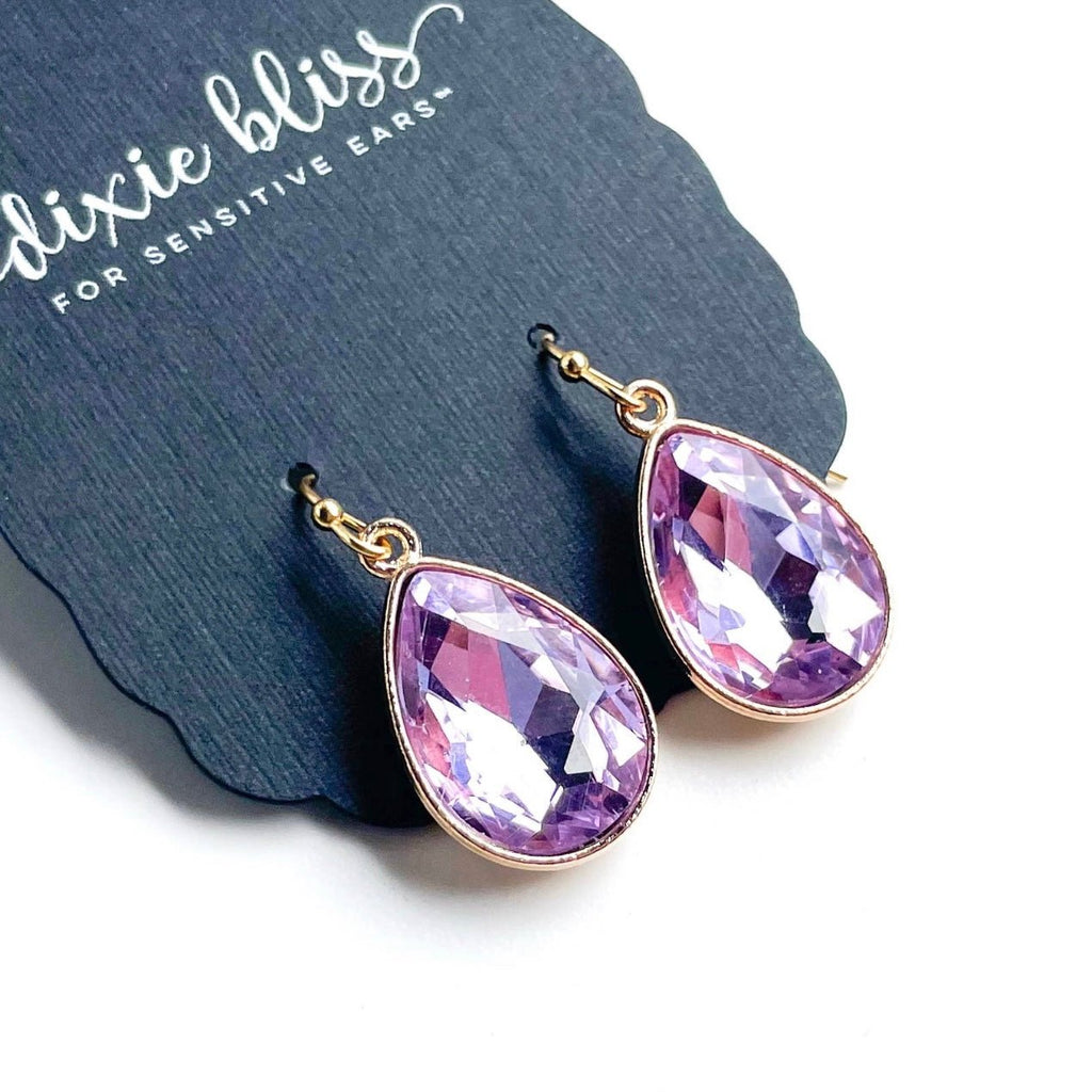 Lilac Drops Earring - 260 Broadway Boutique