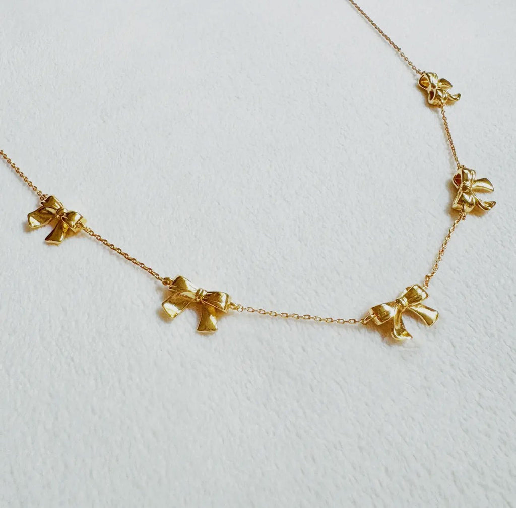 Little Bows Necklace - 260 Broadway Boutique