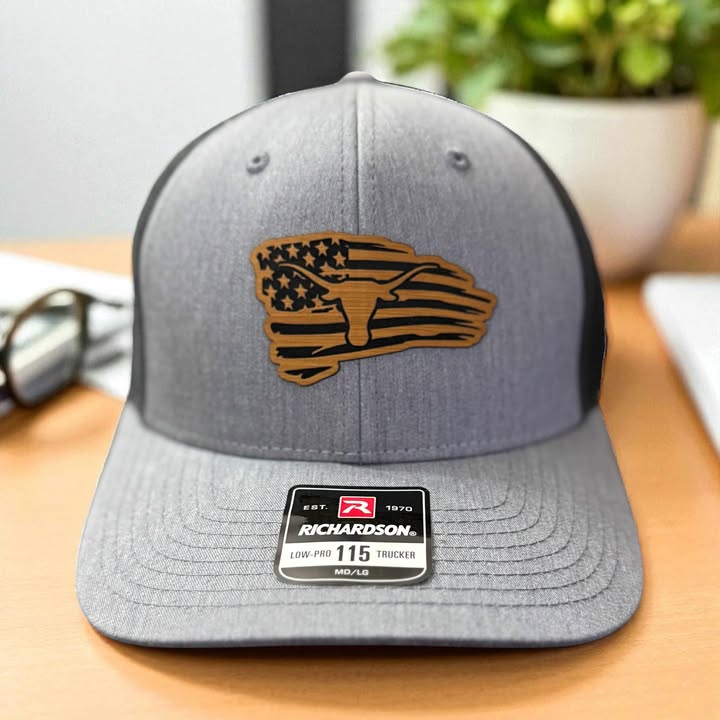 Longhorn Flag Patch Hat (2 Colors) - 260 Broadway Boutique