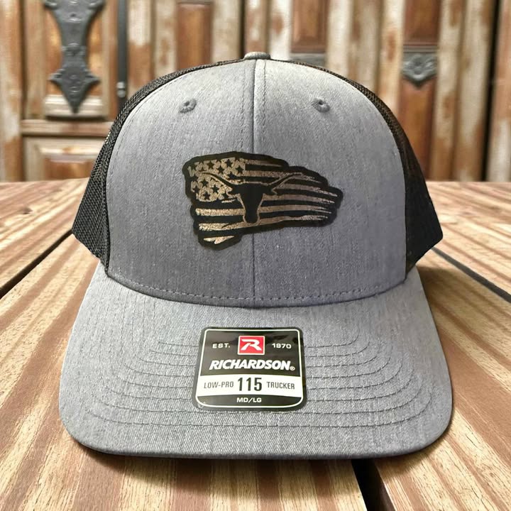 Longhorn Flag Patch Hat (2 Colors) - 260 Broadway Boutique