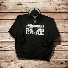 Longhorns Stacked Sweatshirt - 260 Broadway Boutique