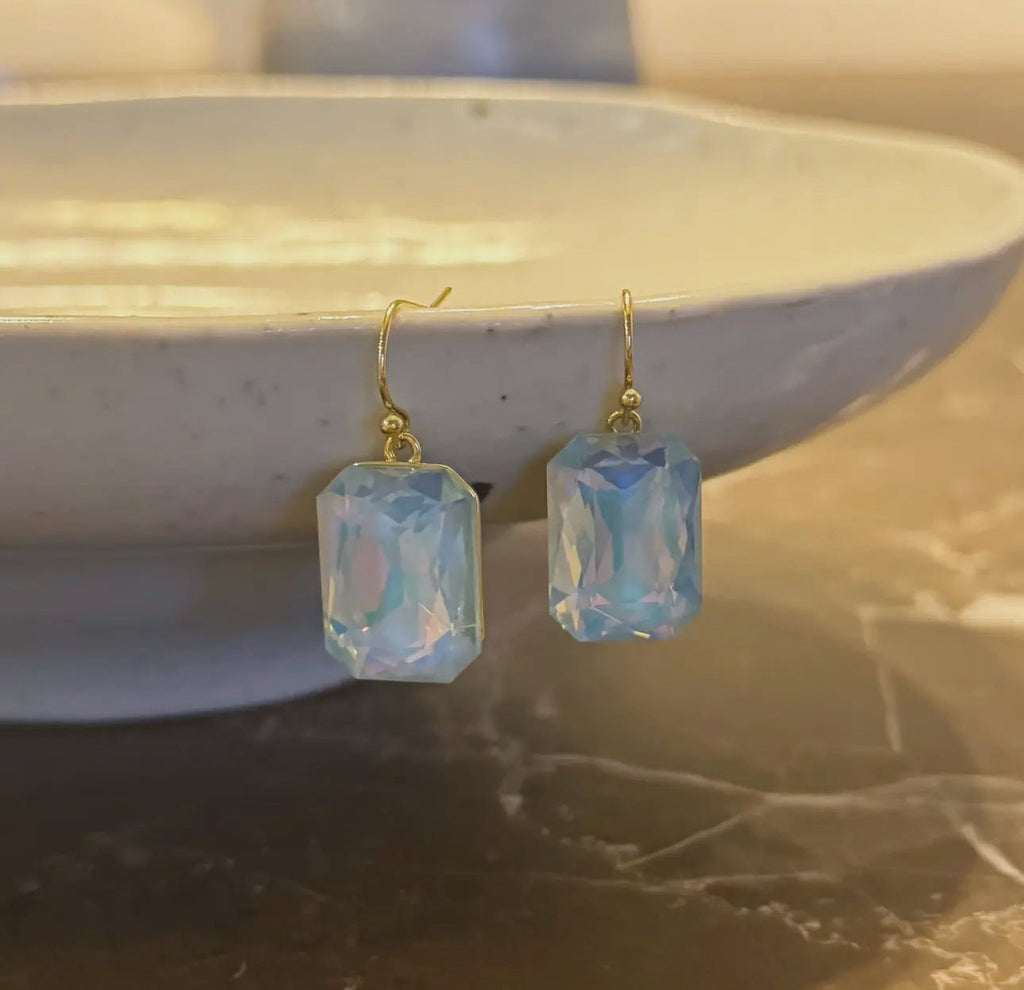 Lovely Blue Classy Jewel Earring - 260 Broadway Boutique