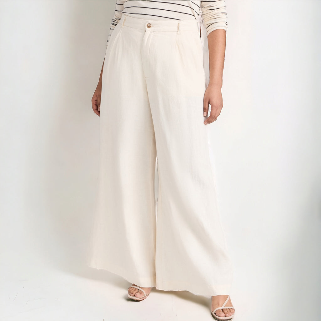 Lucila Pleated Wide Leg Pants - 260 Broadway Boutique