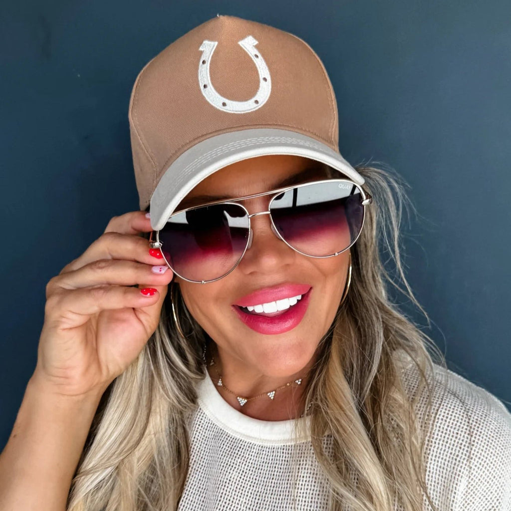 Lucky Horseshoe Hat - 260 Broadway Boutique