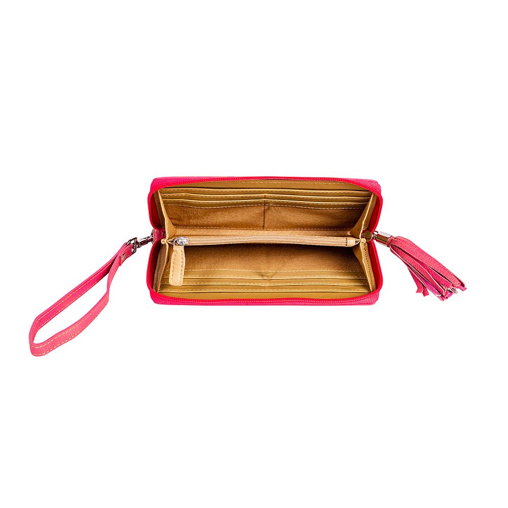 Magna Falls Hand - tooled Wallet - 260 Broadway Boutique