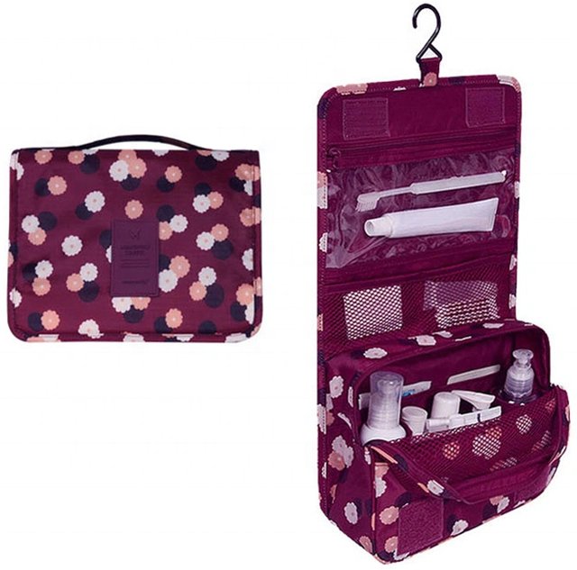 Makeup Organizer for Travel - Floral - 260 Broadway Boutique