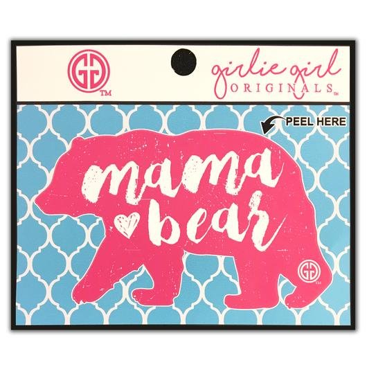 Mama Bear Decal/Hot Pink - 260 Broadway Boutique