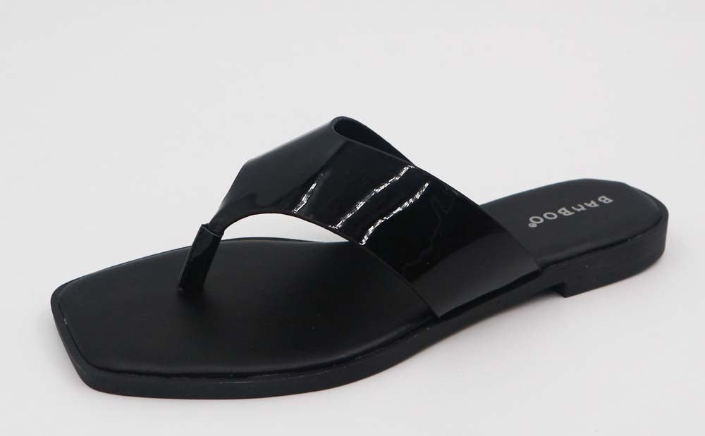 Mars Sky Flip Flops (Black & White) - 260 Broadway Boutique