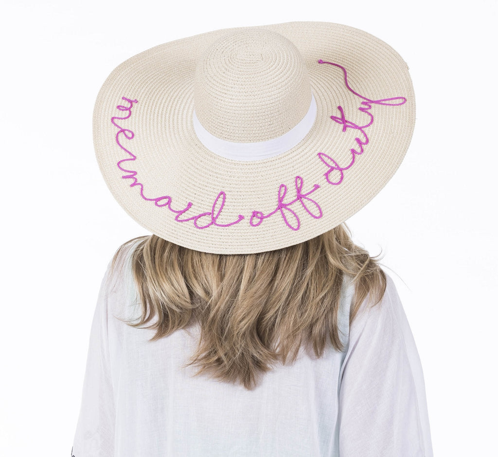 Mermaid Off Duty Sun Hat - 260 Broadway Boutique