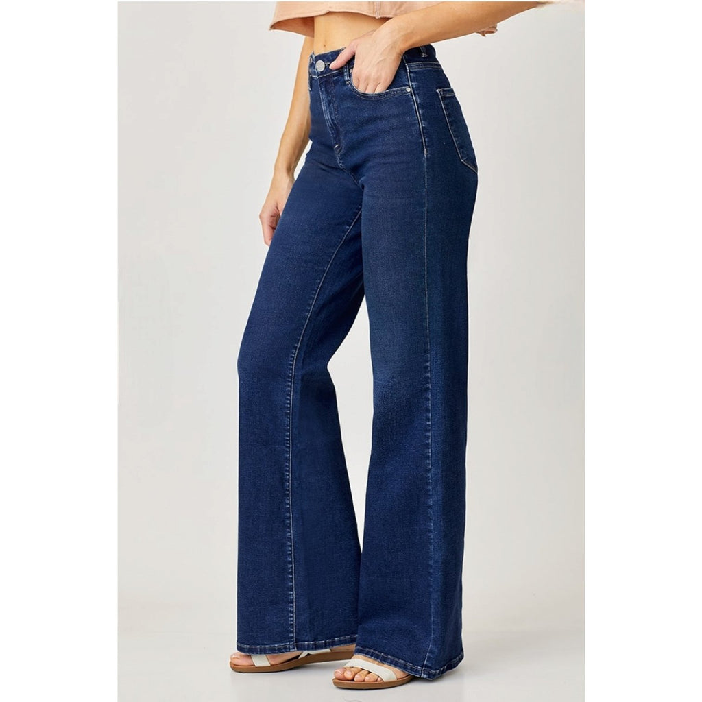 Mid Rise Wide Leg Jeans - 260 Broadway Boutique