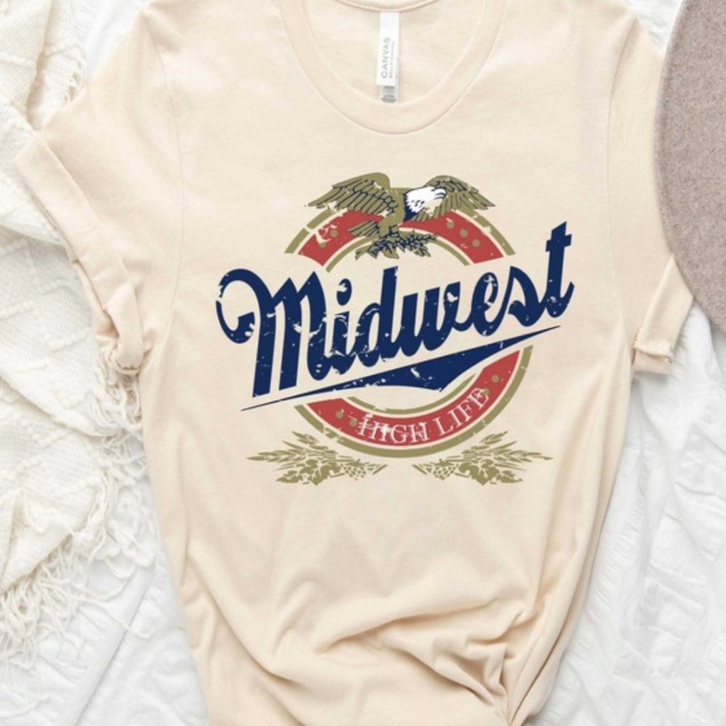 Midwest Graphic Tee - 260 Broadway Boutique