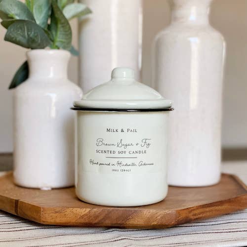 Milk & Pail Candles (4 Scents) - 260 Broadway Boutique