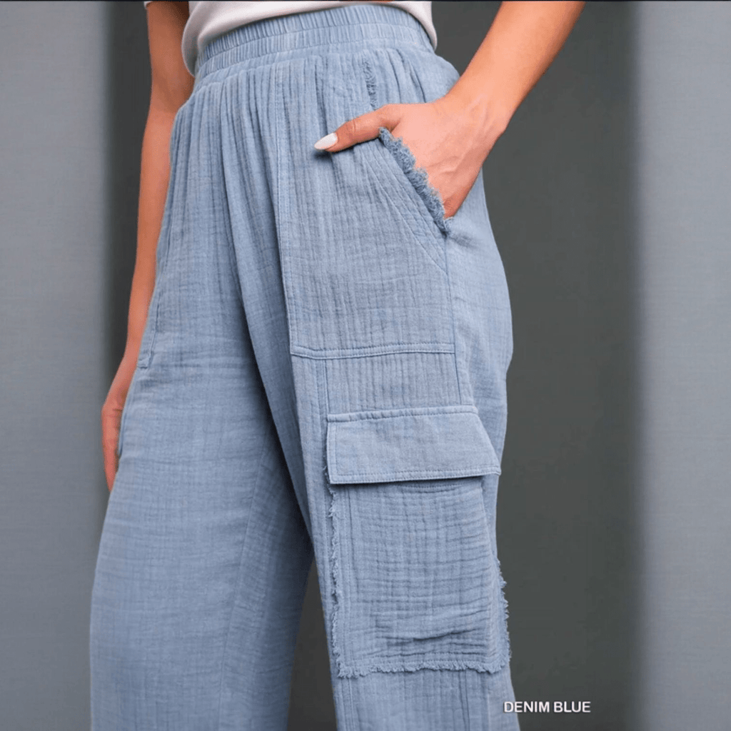 Mineral Wash Cargo Pants - 260 Broadway Boutique