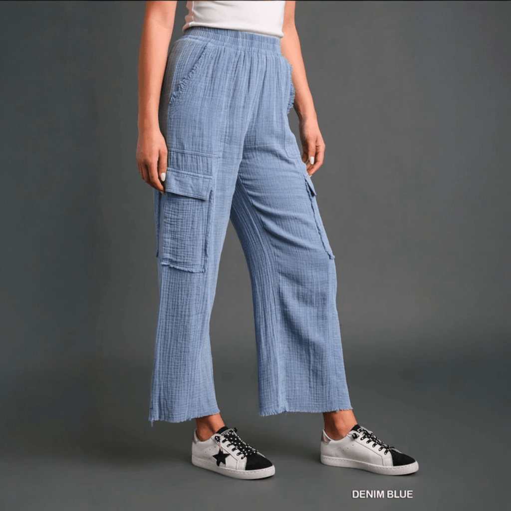 Mineral Wash Cargo Pants - 260 Broadway Boutique