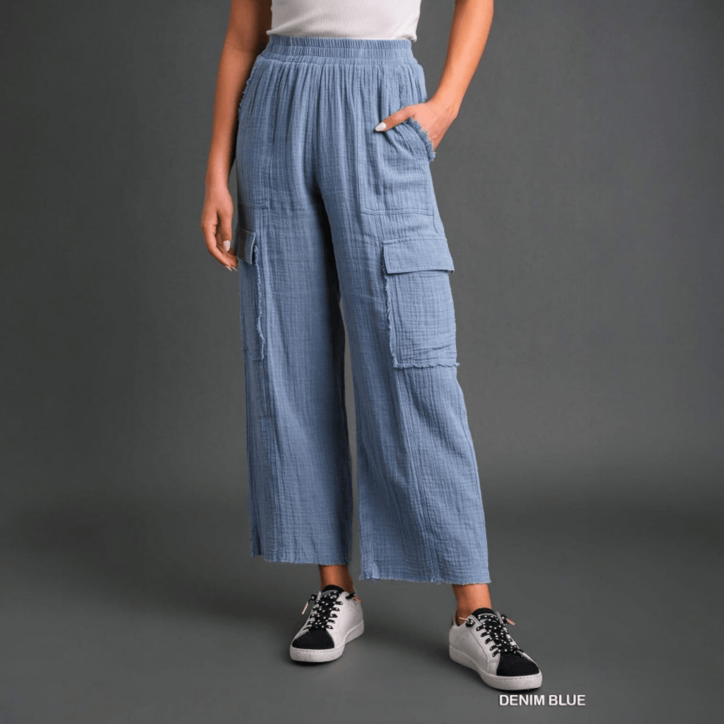 Mineral Wash Cargo Pants - 260 Broadway Boutique