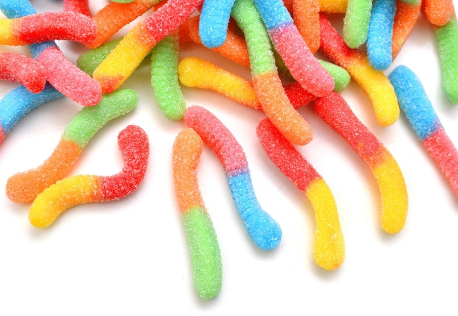 Mini Candy Gummy Worms - 260 Broadway Boutique