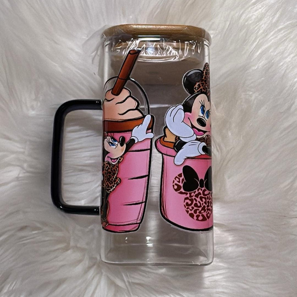 Minnie Mouse Tumbler w/Handle - 260 Broadway Boutique