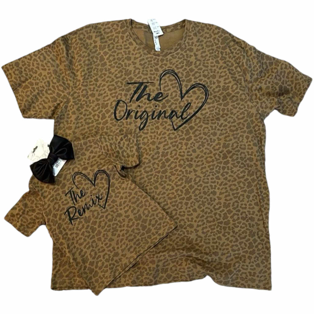 Mommy & Me Leopard Print Tees - 260 Broadway Boutique