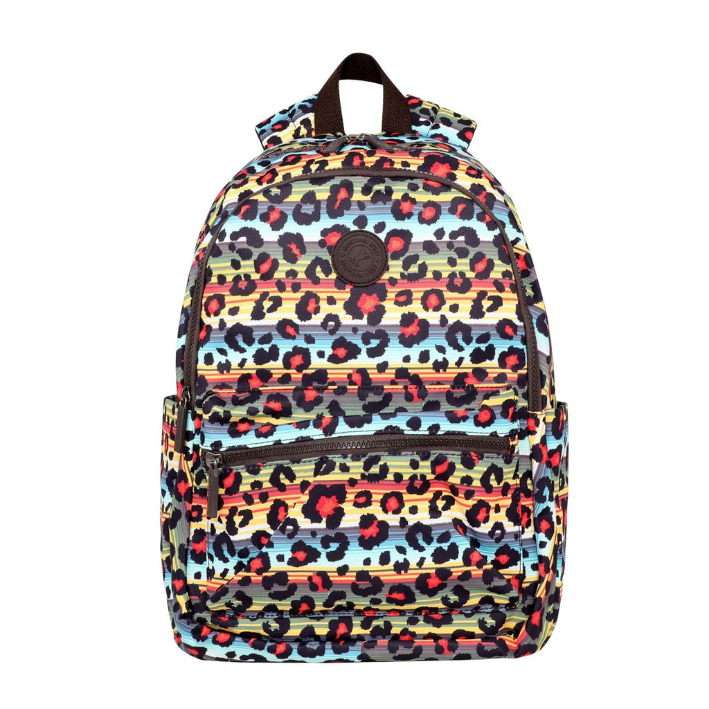 Multi Color Leopard Print Backpack - 260 Broadway Boutique