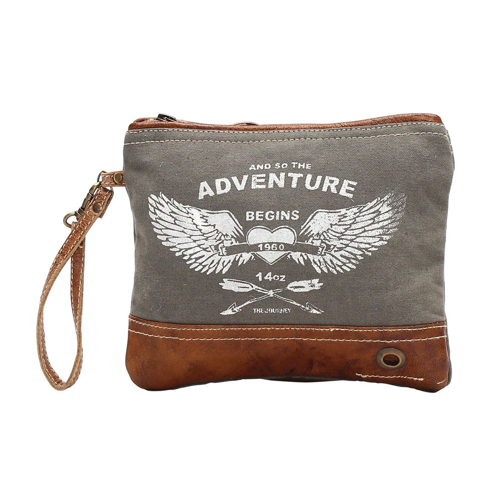 Myra Adventure Begins Pouch - 260 Broadway Boutique