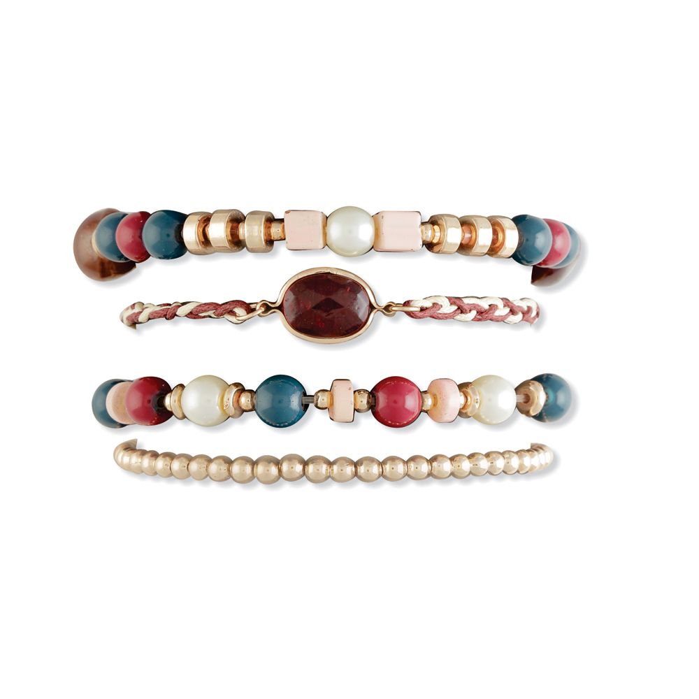 Myra Cerium Bracelet (set of 4) - 260 Broadway Boutique