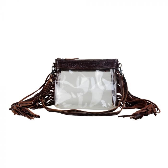 Myra Intricate Clear Bag - 260 Broadway Boutique