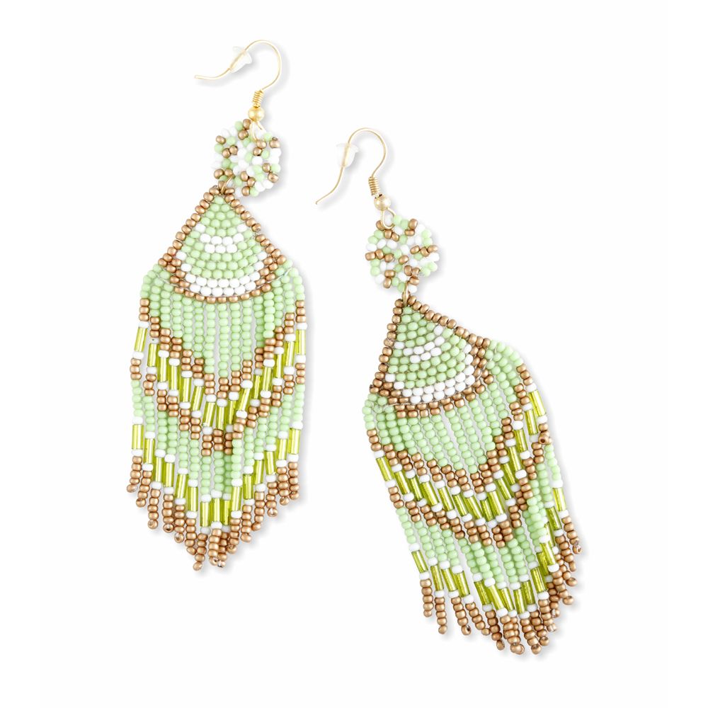 Myra Mint Earrings - 260 Broadway Boutique