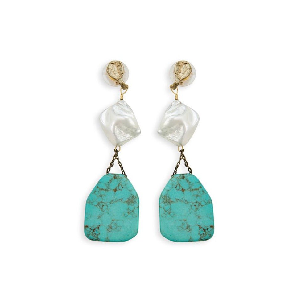 Myra Sky Stones Earrings - 260 Broadway Boutique