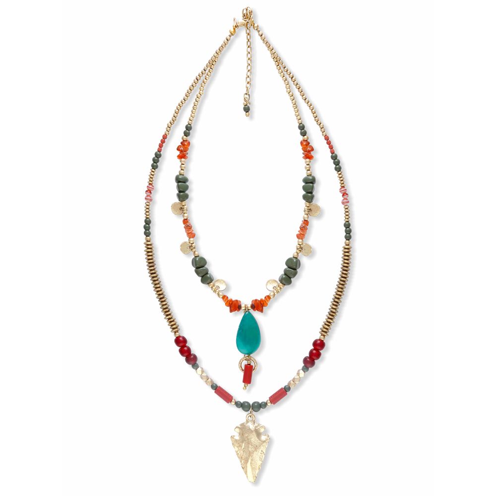 Myra Tribe Necklace - 260 Broadway Boutique