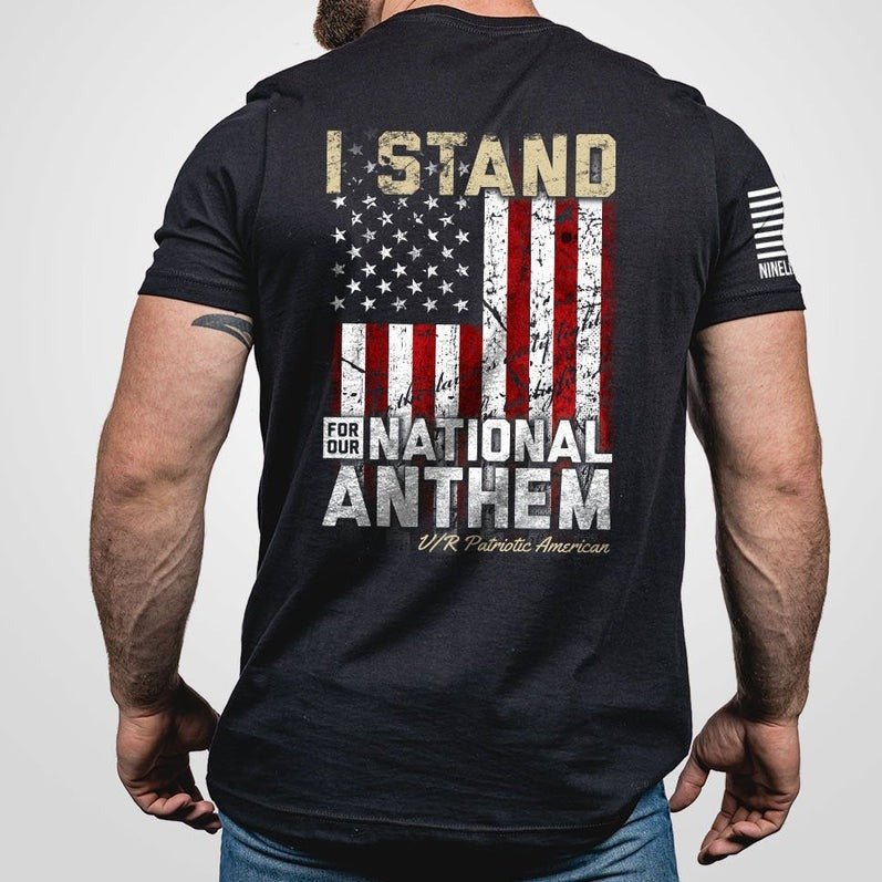 Nine Line Men's T-Shirt - I Stand - 260 Broadway Boutique