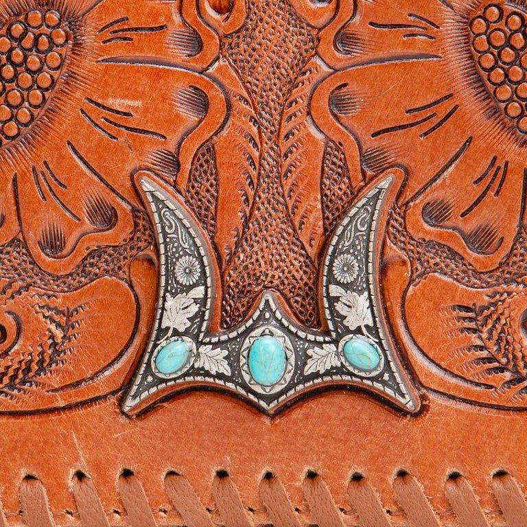 Nino Hand Tooled Purse - 260 Broadway Boutique