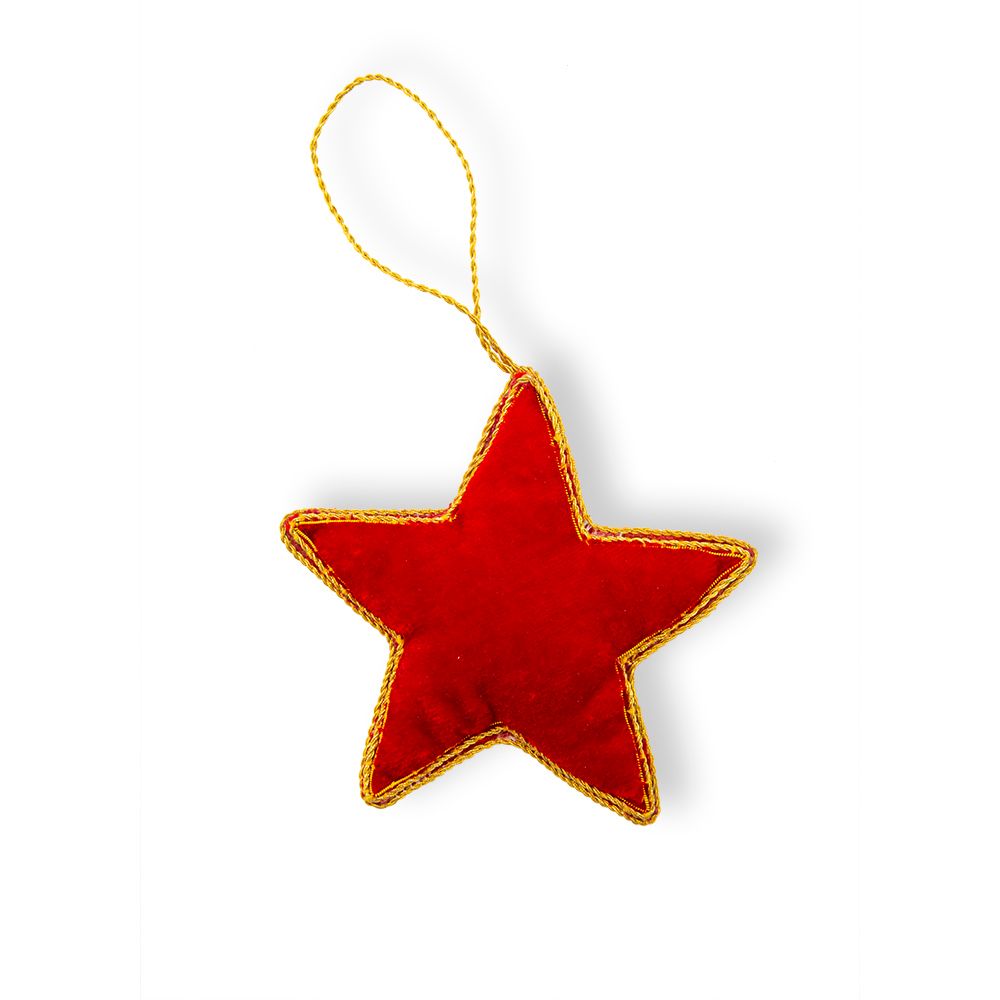 Northstar Jeweled & Beaded Ornament - 260 Broadway Boutique