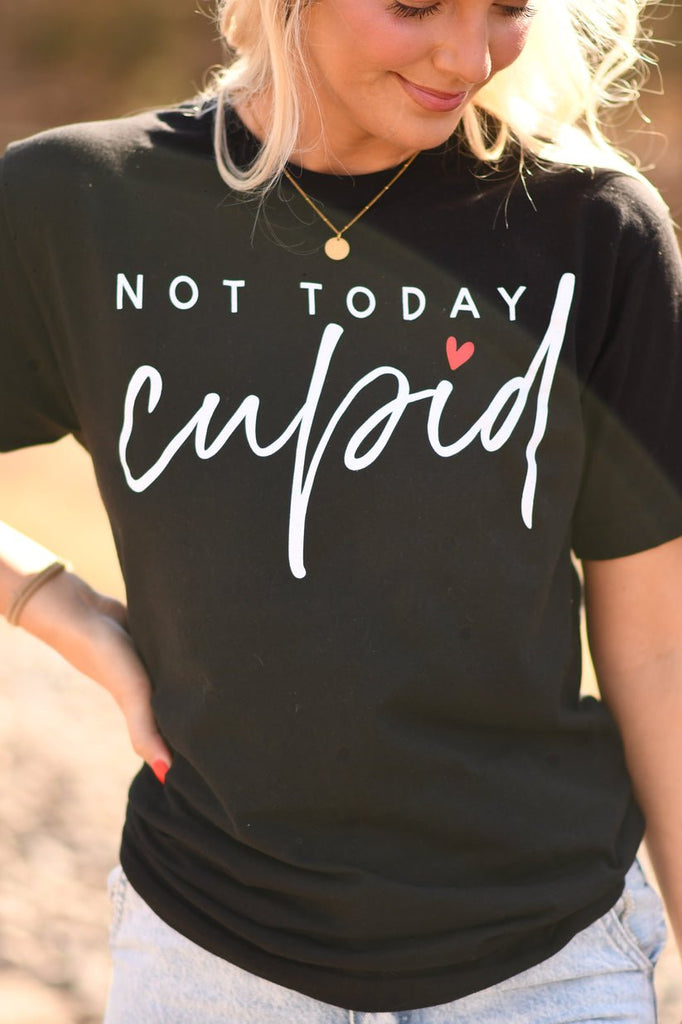 Not Today Cupid Tee - 260 Broadway Boutique