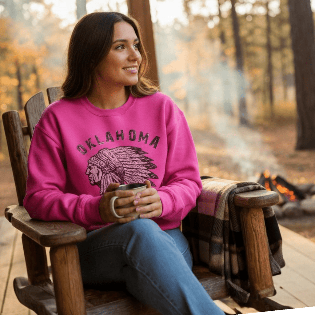 Oklahoma Sweatshirt (3 Colors) - 260 Broadway Boutique