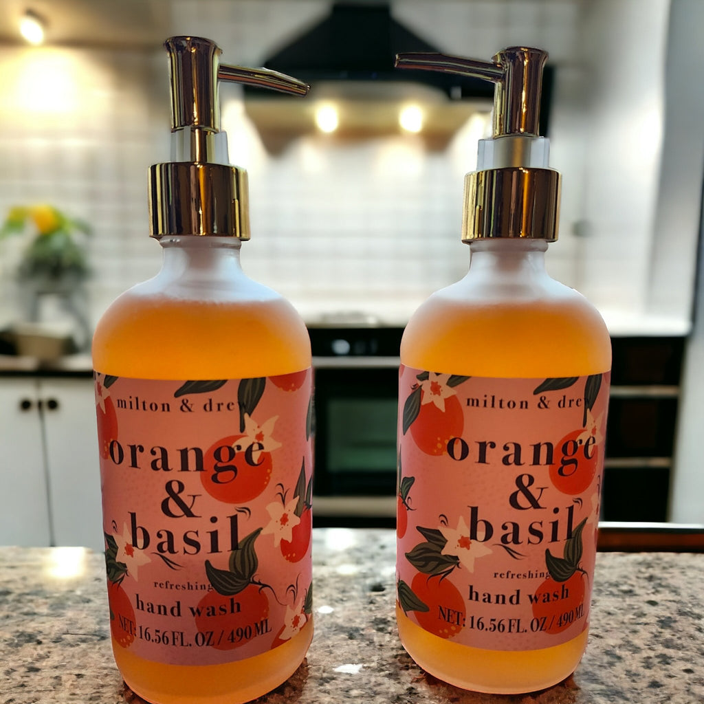 Orange & Basil Hand Soap - 260 Broadway Boutique