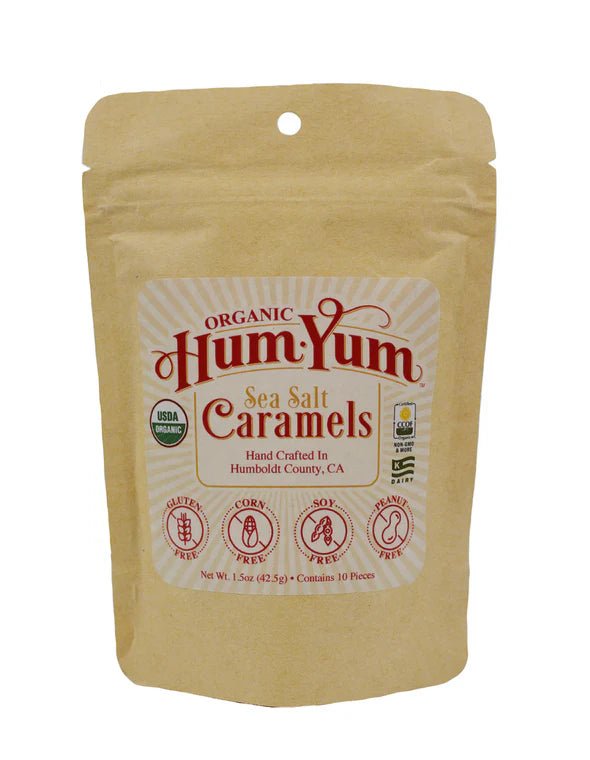ORGANIC Hum Yum Sea Salt Caramels - 260 Broadway Boutique
