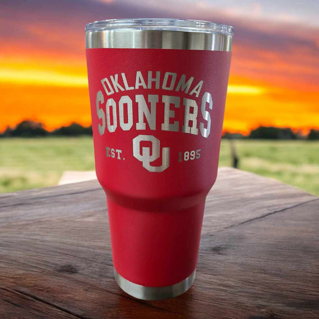 OU Sooners Tumbler - 260 Broadway Boutique